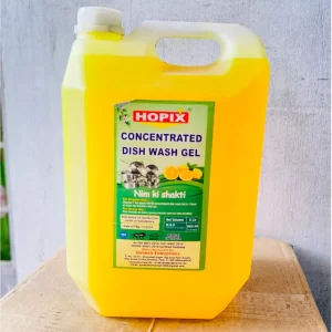 Dishwash Liquid Gel Lemon Can Jar, Kitchen Utensil Cleaner Removes Grease & Oil Dishwashing Detergent (5000 ml)