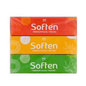 Soften Facial Tissue/ Car Tissue Box 80Pulls (3x1)