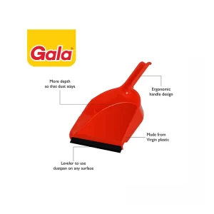 GALA Plastic Dustpan (Multicolor)